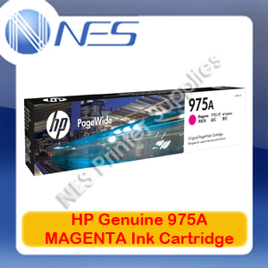 HP Genuine 975A MAGENTA Ink Cartridge for PageWide Pro 452dw/477dw/552dw/577dw/577z (L0R91AA)